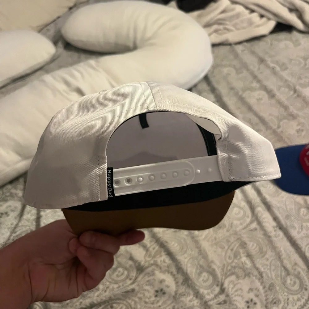 White and Brown Party Cap